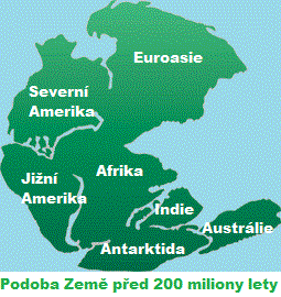 Země před 200 miliony lety