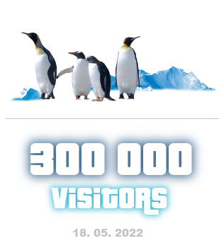 Dne 18.05.2022 navštívil stránky jubilejní 300 000 člověk!